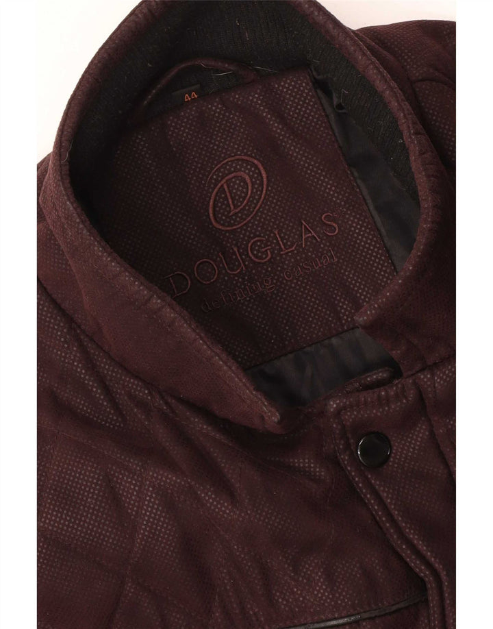 Douglas Herre Windbreaker Jacket UK 44 2XL Burgundy