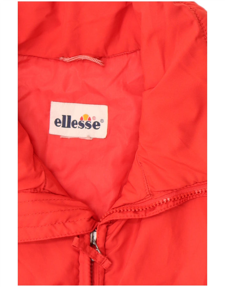 Ellesse Dame Polstret Jakke UK 20 2XL Rød