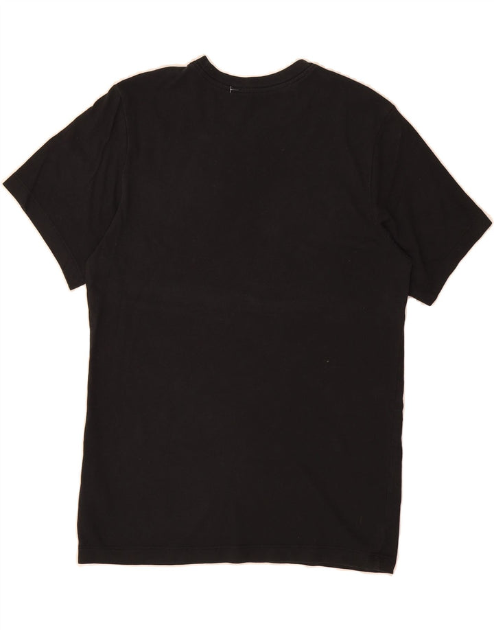 NIKE Mens Dri Fit Graphic T-Shirt Top Small Black Cotton Vintage Nike and Second-Hand Nike from Messina Hembry 