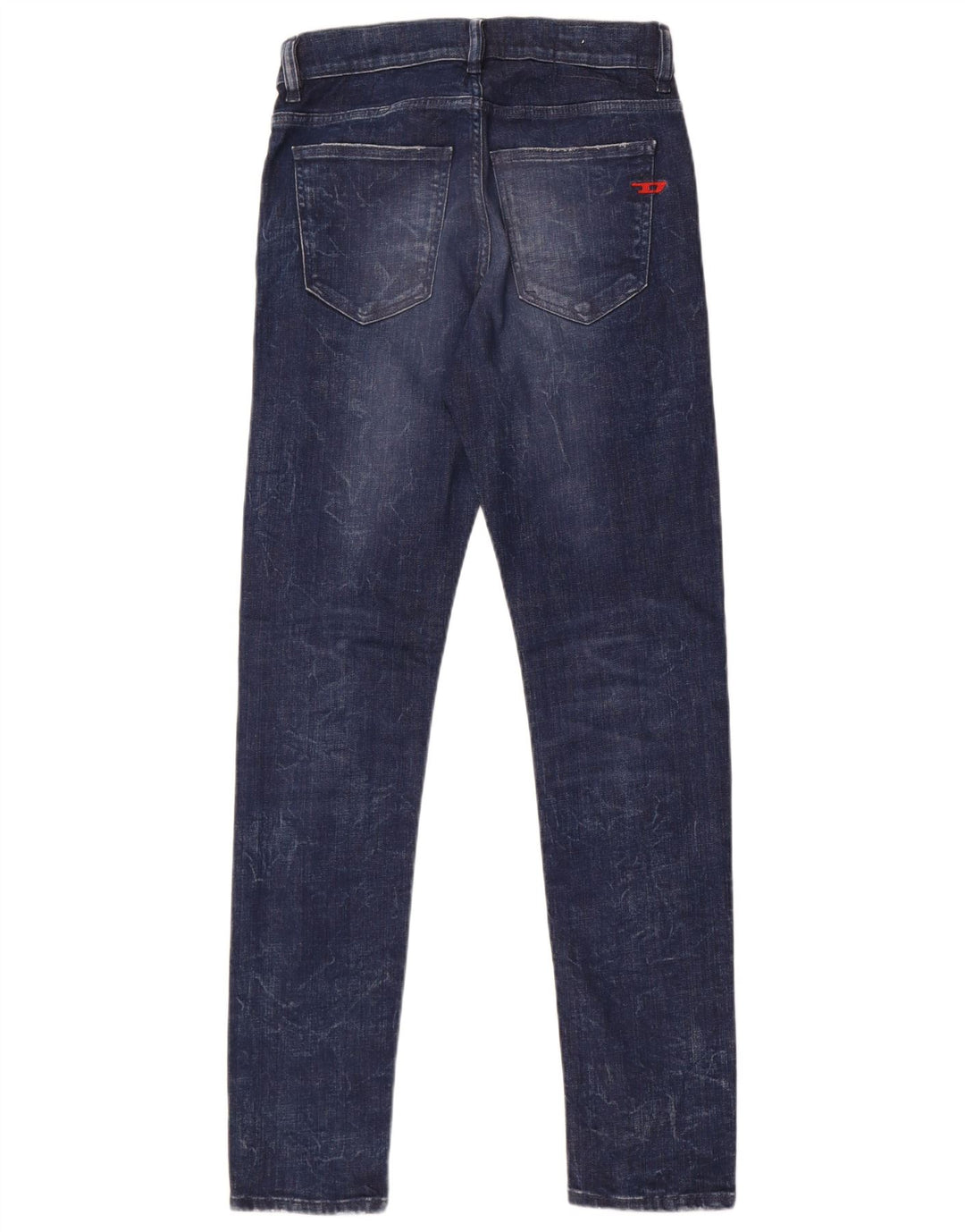 Diesel Dame Slim Jeans W26 L31 Blå Bomuld