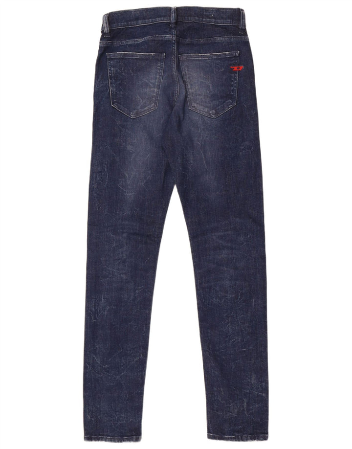 Diesel Dame Slim Jeans W26 L31 Blå Bomuld