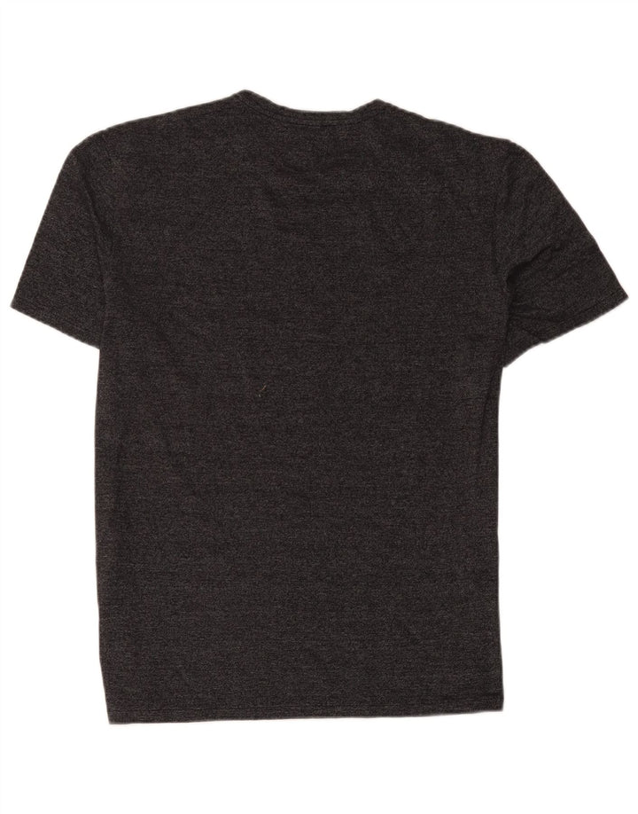 Cos Herre T-shirt Top Medium Grey Flecked Bomuld