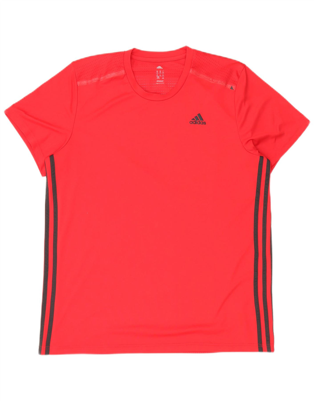 Adidas Herre Climacool T-Shirt Top XL Rød Polyester