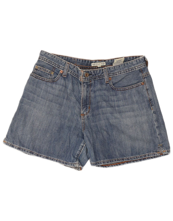 Polo Ralph Lauren Dame Denim Shorts US 8 Medium W29 Blå Bomuld