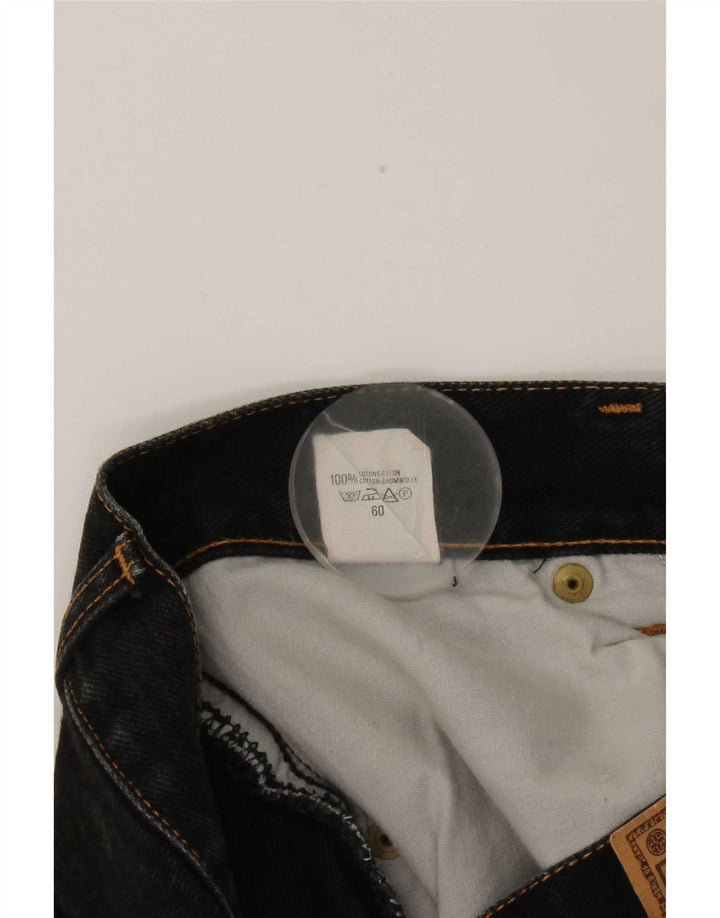 Casucci Herre Straight Jeans IT 48 Medium W30 L27 Sort Bomuld