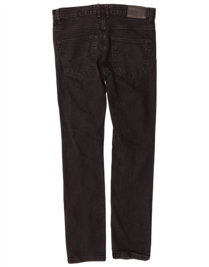 FRENCH CONNECTION Womens Slim Jeans W32 L32 Black Cotton