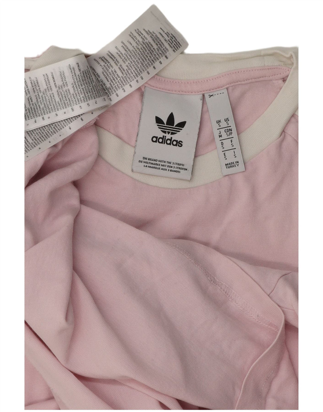 Adidas Herre T-Shirt Top Lille Pink Bomuld