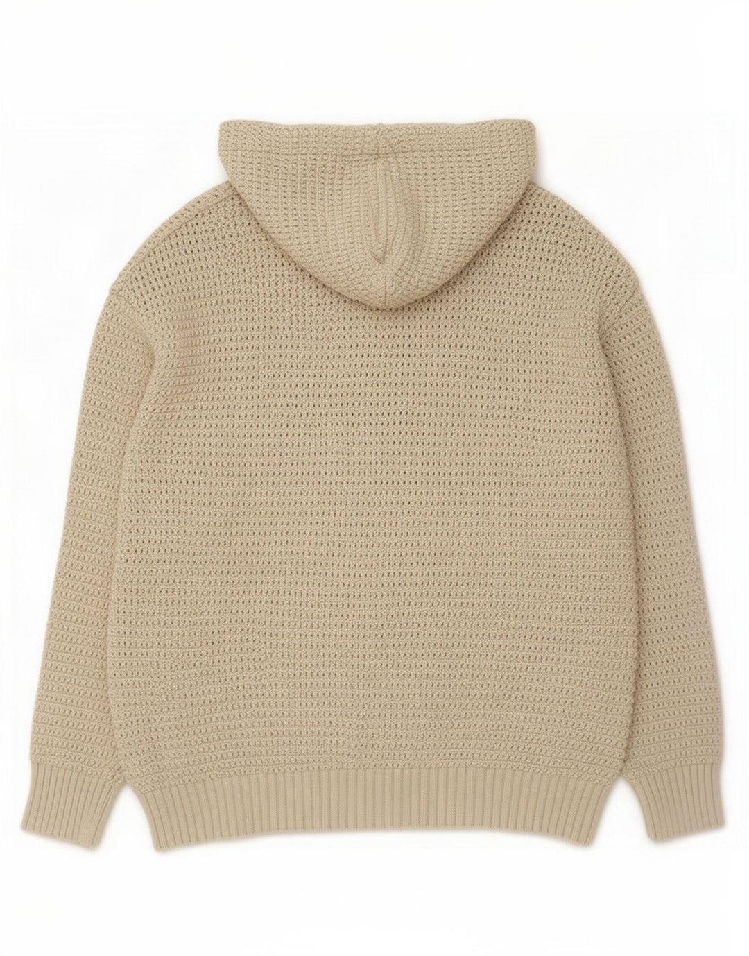 Zara Herre Hættetrøje Sweater Large Beige