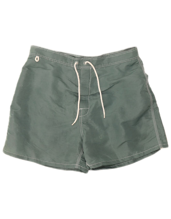 Sundek Herre svømmeshorts Medium Grøn Colourblock Nylon
