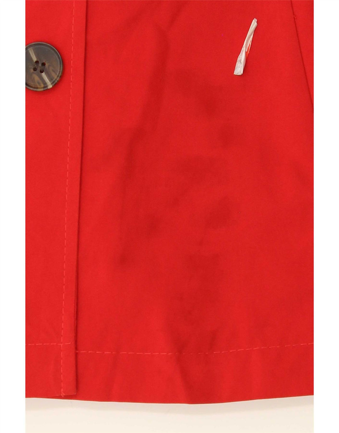 Marks & Spencer Womens Short Trench Coat UK 22 3XL Rød Polyester