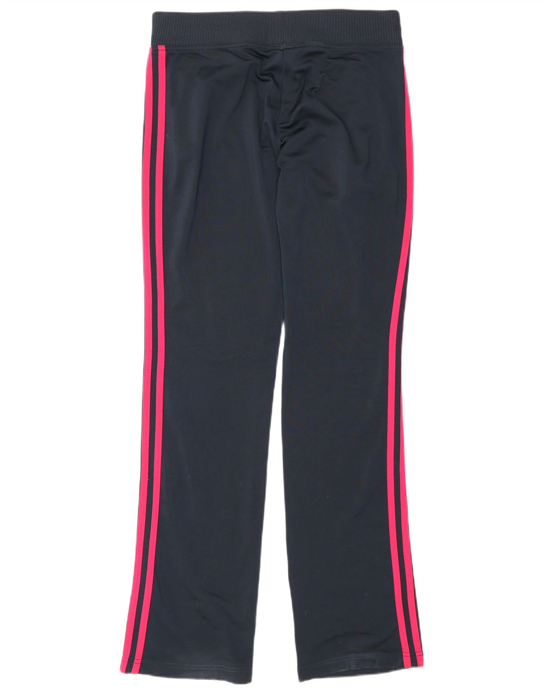 Adidas Dame træningsdragt Bukser UK 10 Small Navy Blue Polyester