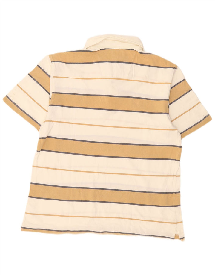 Lotto Herre Polo Shirt Stor Hvid Stribet