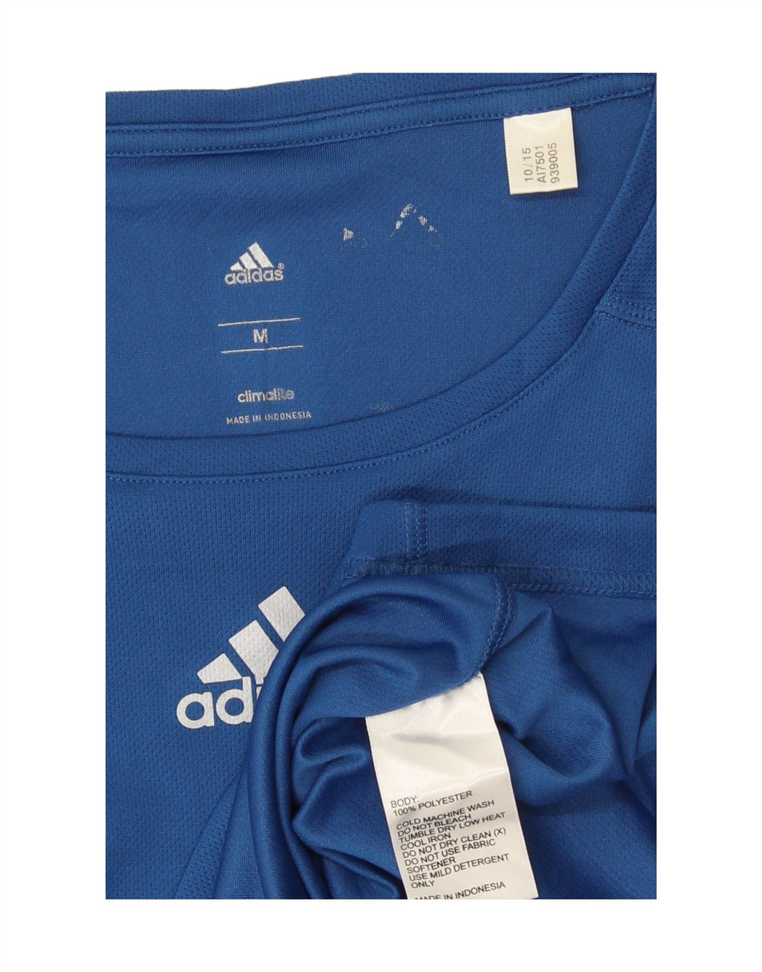 Adidas Herre Climalite Vest Top Medium Blue Polyester