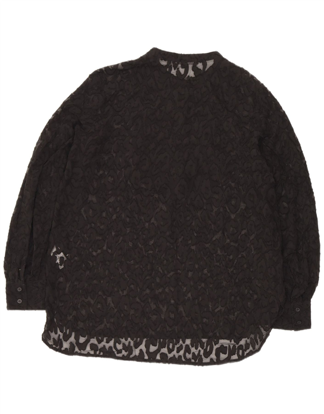 French Connection Dame Se Through Tunika Top UK 12 Medium Sort