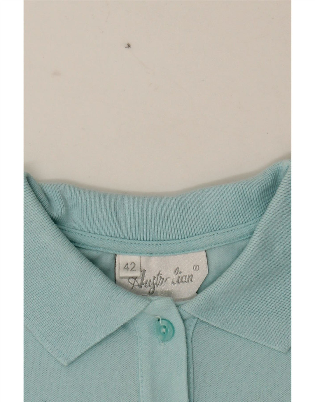 AUSTRALIAN L'ALPINA Womens Polo Shirt IT 42 Medium Blue Cotton Vintage AUSTRALIAN L'ALPINA and Second-Hand AUSTRALIAN L'ALPINA from Messina Hembry 