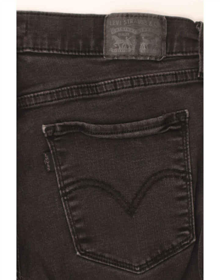 Levi's Dame Classic Fit Bootcut Jeans US 12 Large W30 L29 Sort
