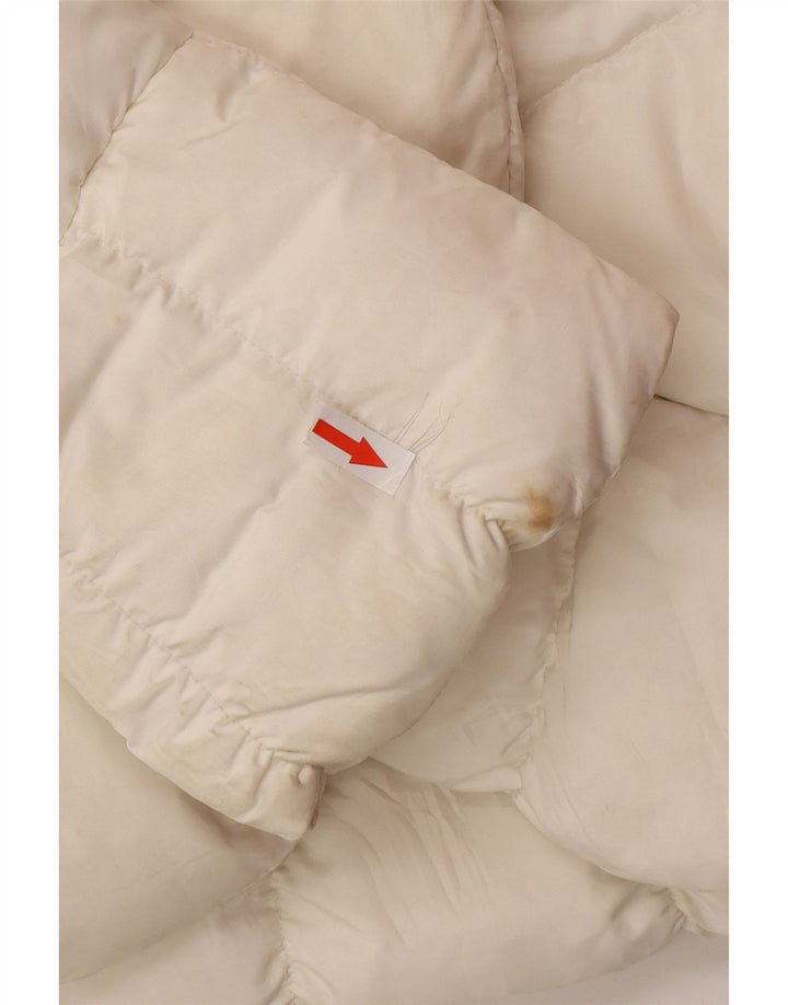 Moncler Piger Polstret Jakke 9-10 År Hvid Nylon
