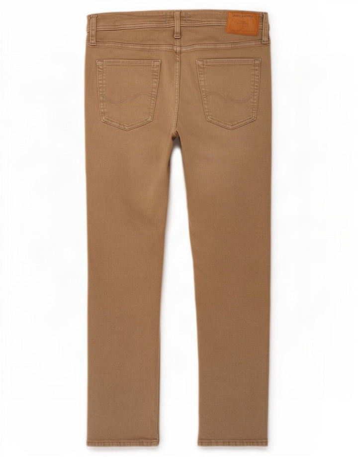 Jack & Jones Herre Slim Jeans W34 L32 Beige Bomuld
