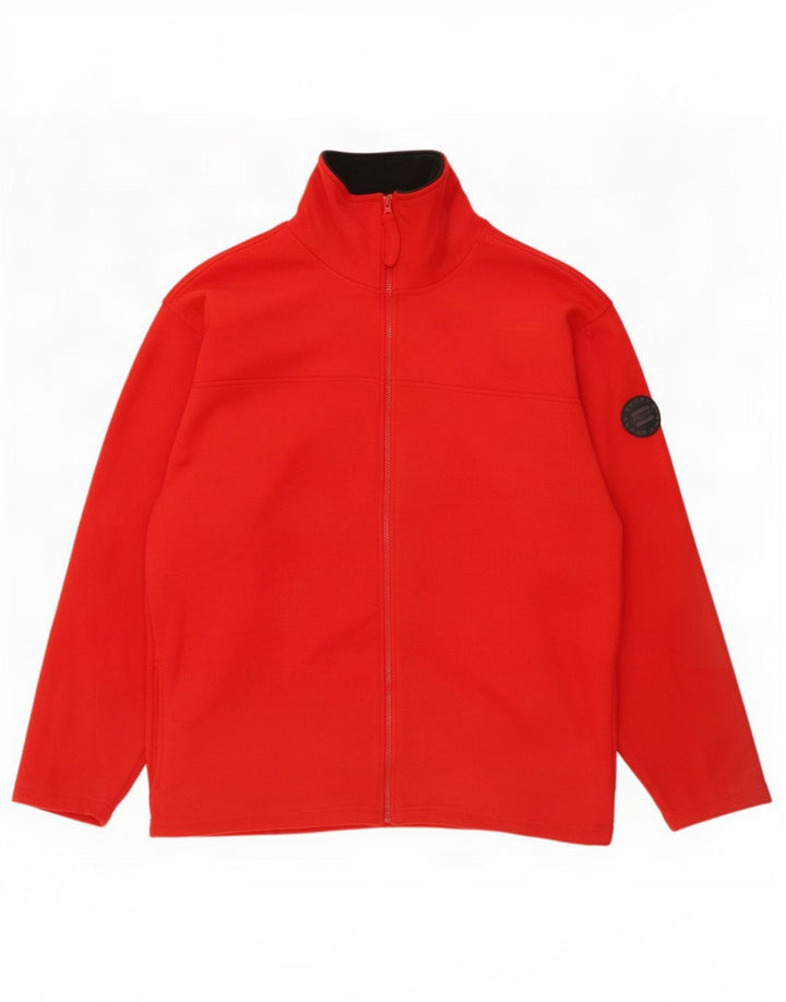 New Roads Fleecejakke til mænd UK 42 XL Rød Polyester