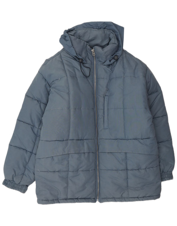 Vintage polstret herrejakke UK 40 Large Blue