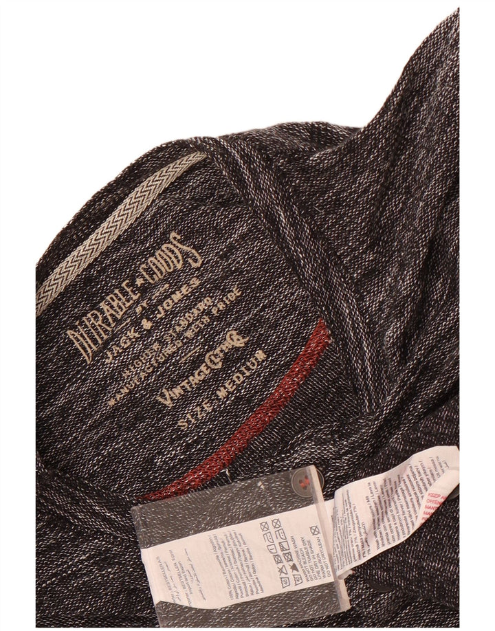 Jack & Jones Herre Top Langærmet Medium Grey Flecked Bomuld