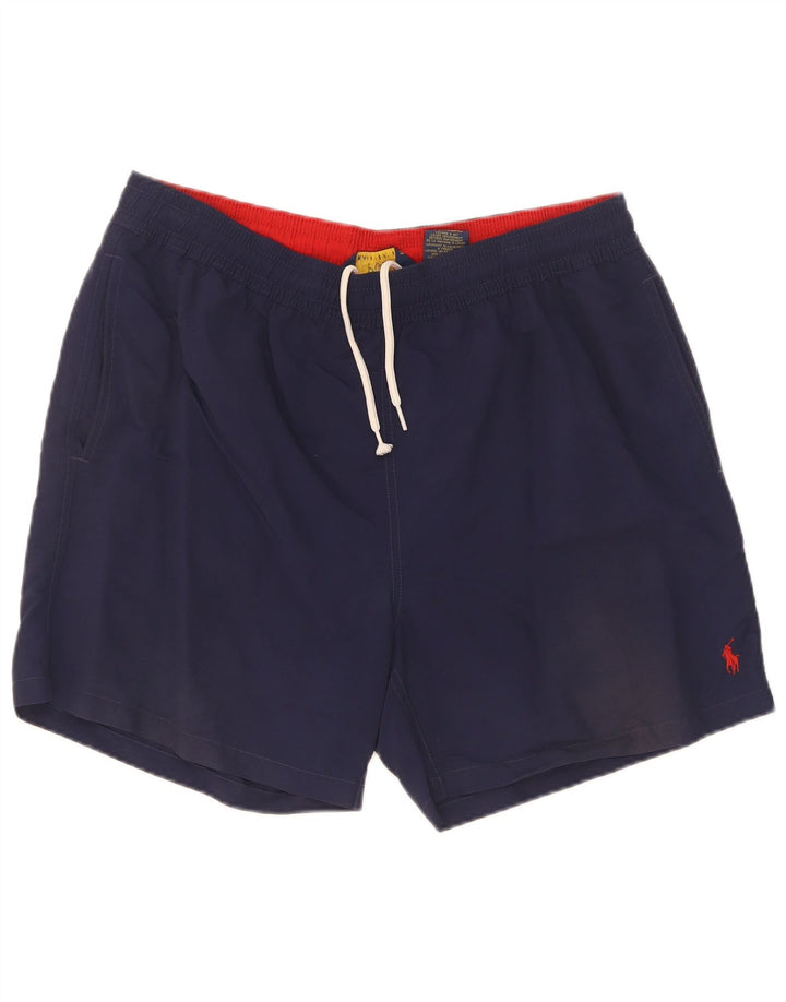 Polo Ralph Lauren Badeshorts til mænd store marineblå polyamid