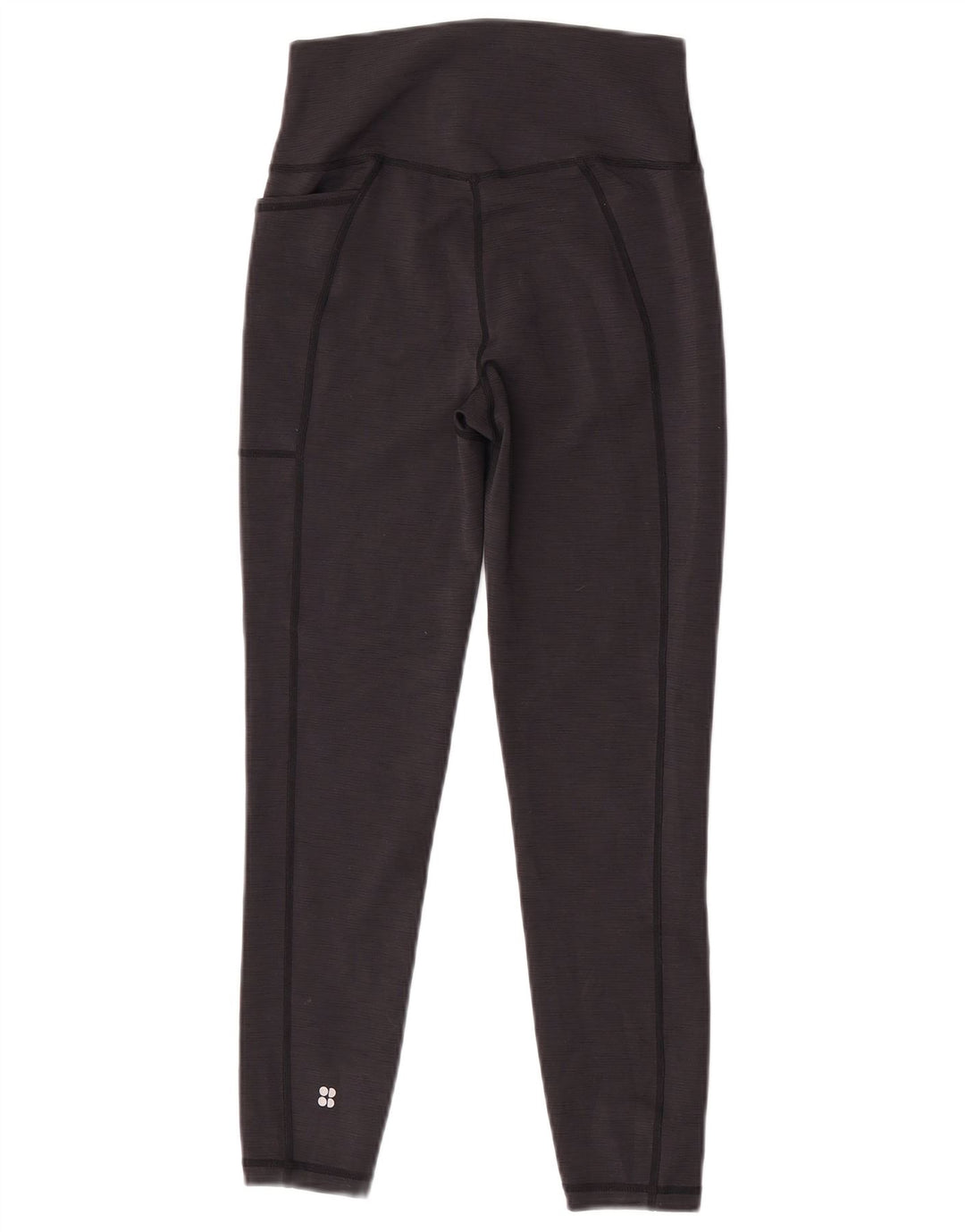 Sweaty Betty Womens Crop Leggings UK 8 Small Black Polyester