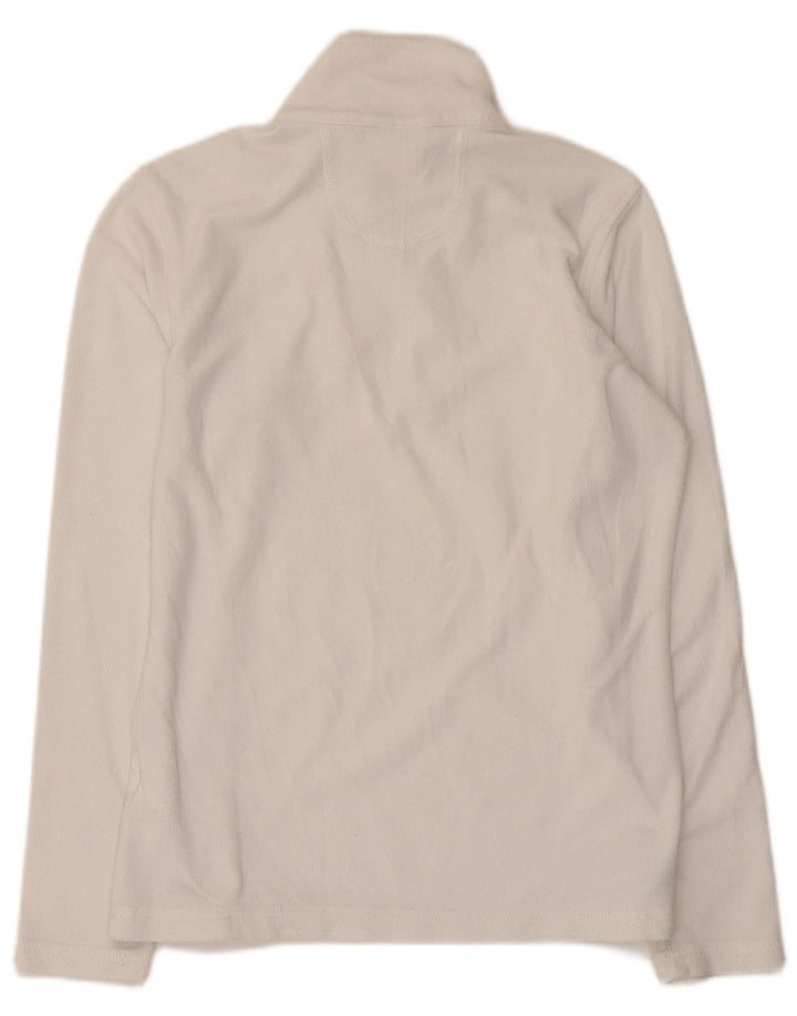 Diadora Dame Fleece Jumper med lynlås DK 12 Medium White Polyester