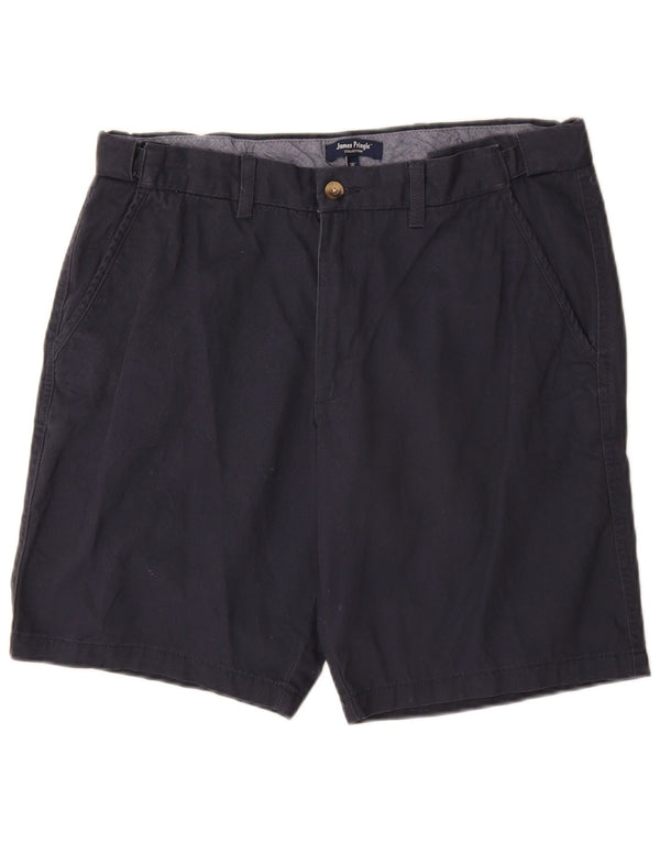 James Pringle Herre Chino Shorts W36 Large Navy Blue Bomuld Classic