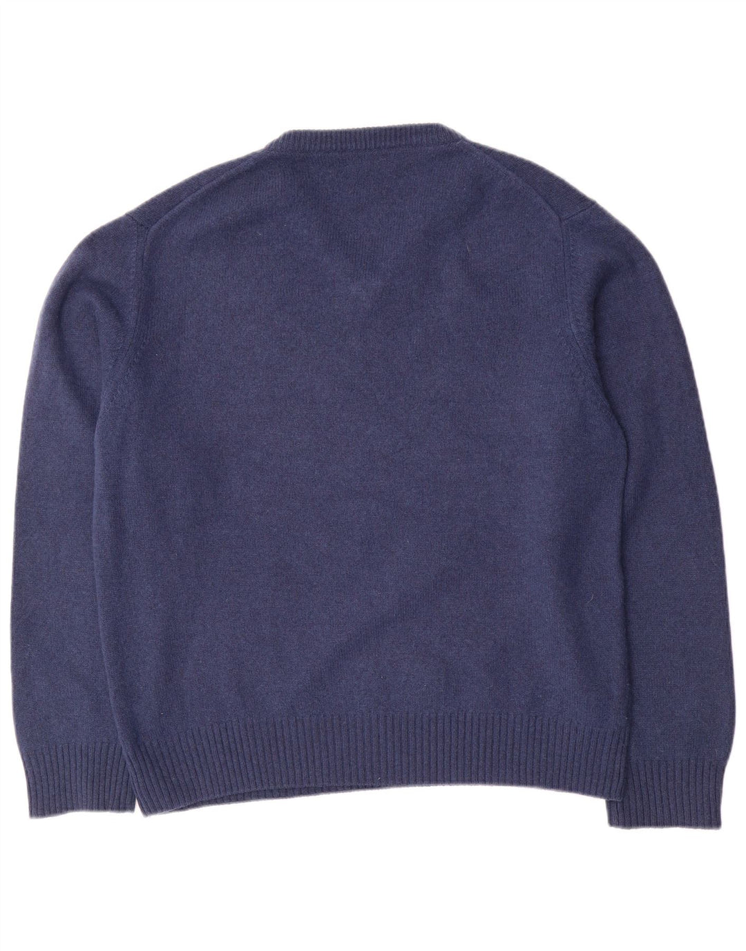 Brooksfield Herre V-hals sweater IT 54 XL Marineblå Uld