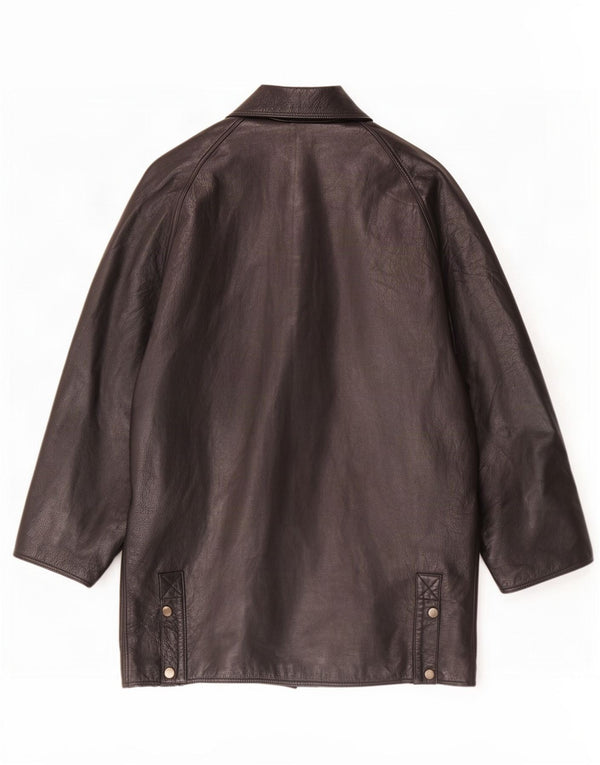 Vintage herre læderfrakke UK 40 Large Black