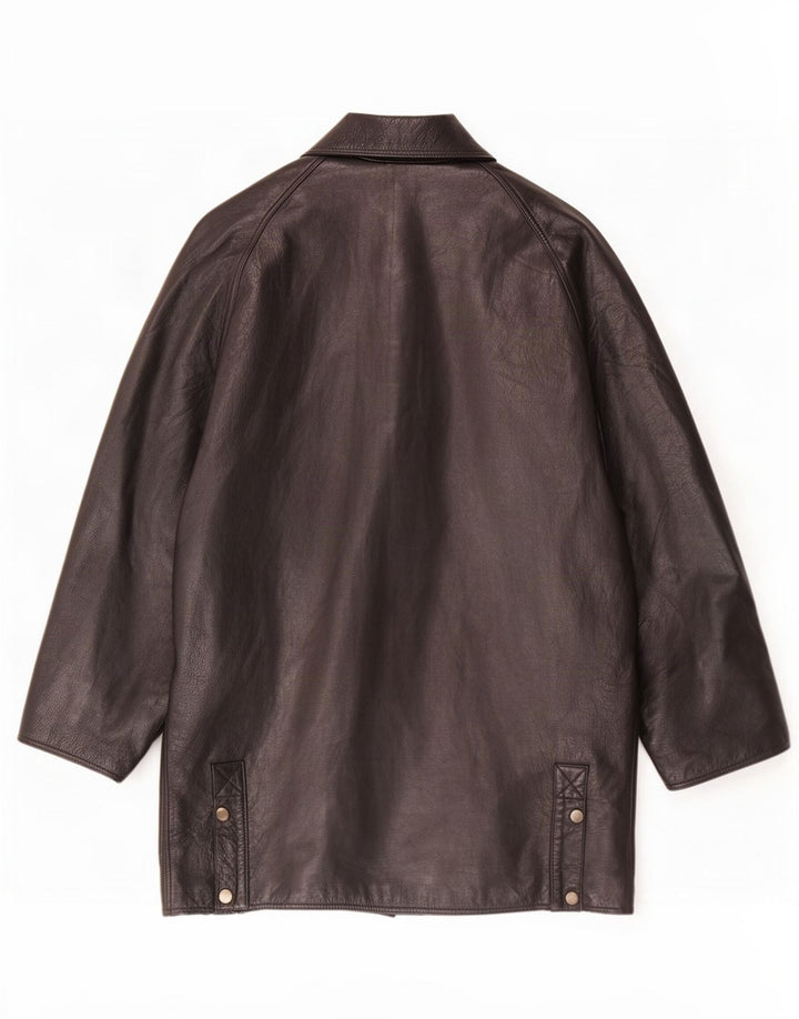Vintage herre læderfrakke UK 40 Large Black