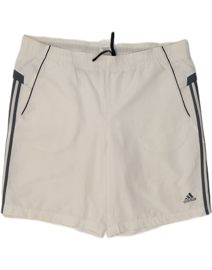 Adidas Herre Climacool Badeshorts 2XL Hvid Polyester