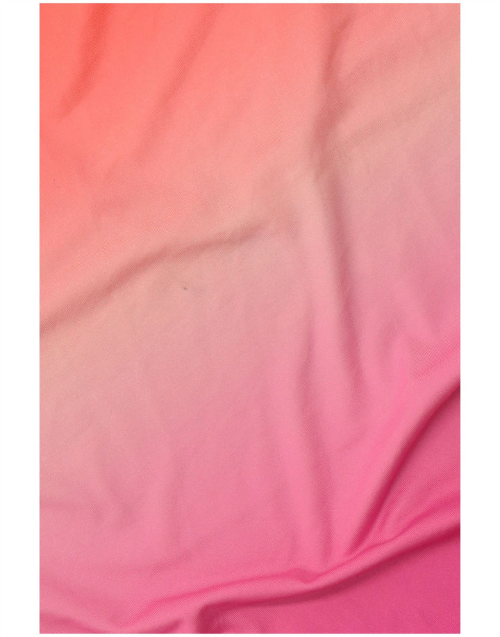 FILA T-shirt top til kvinder DK 12 Medium Pink Colourblock