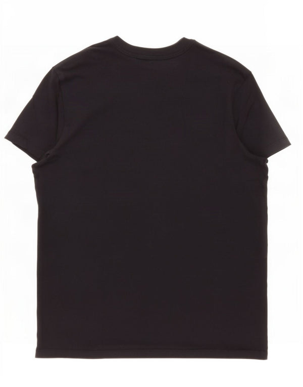 Armani Exchange Herre grafisk T-shirt Top Medium Sort Bomuld
