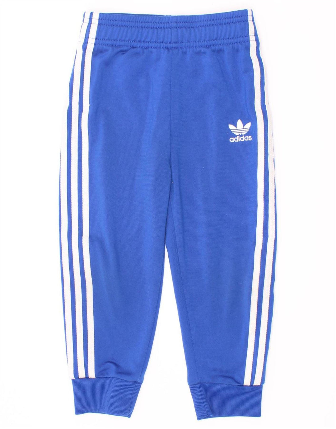 Adidas Drenge Træningsdragt Bukser Joggers 2-3 År Blå Polyester