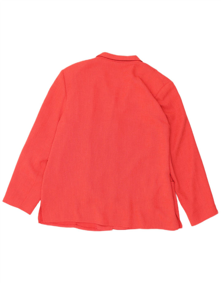 Avalon Dame 4-knaps blazerjakke UK 20 2XL Pink Polyester