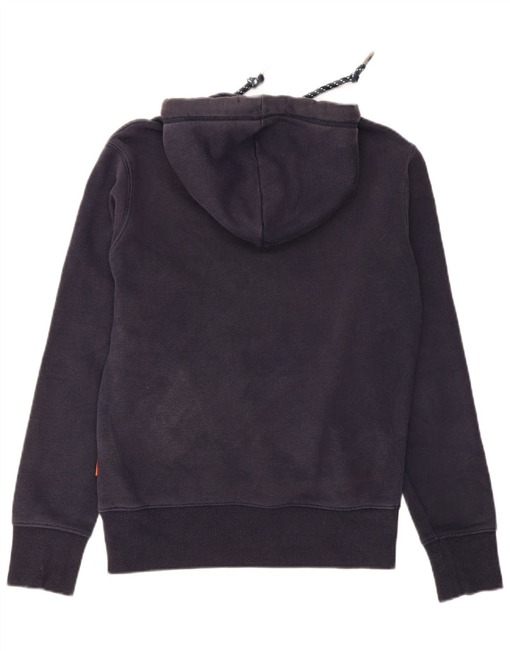 Superdry hættetrøje til mænd Medium marineblå bomuld