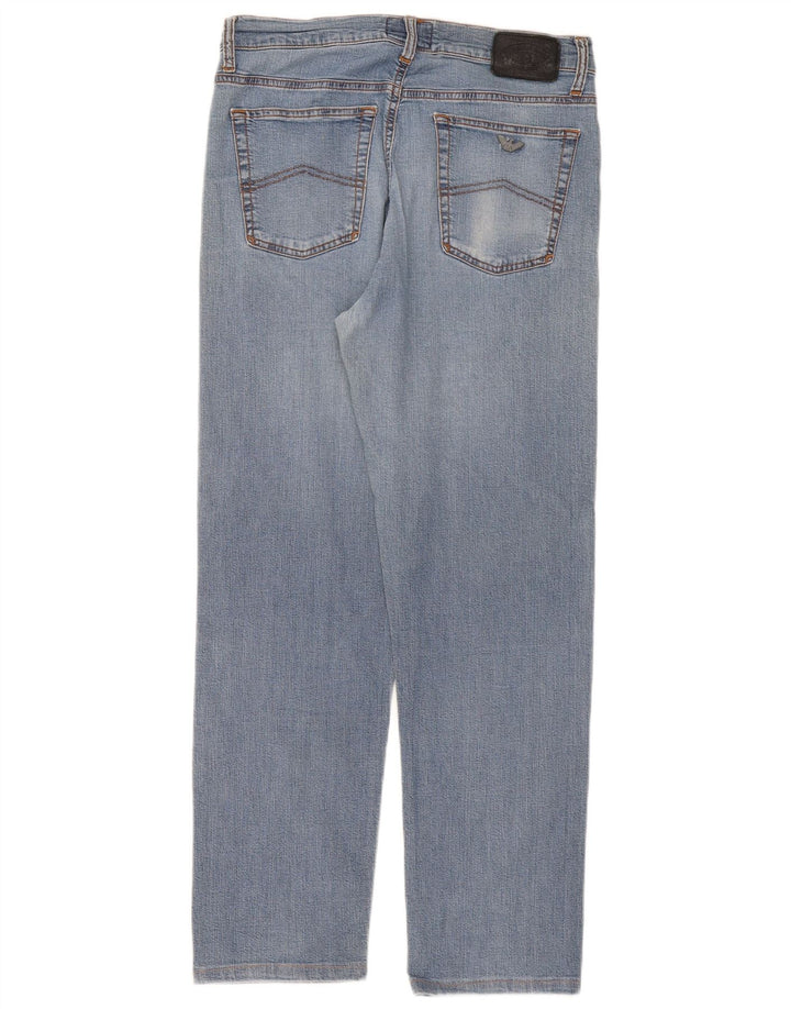 Armani Slim Jeans til mænd W32 L29 Blå