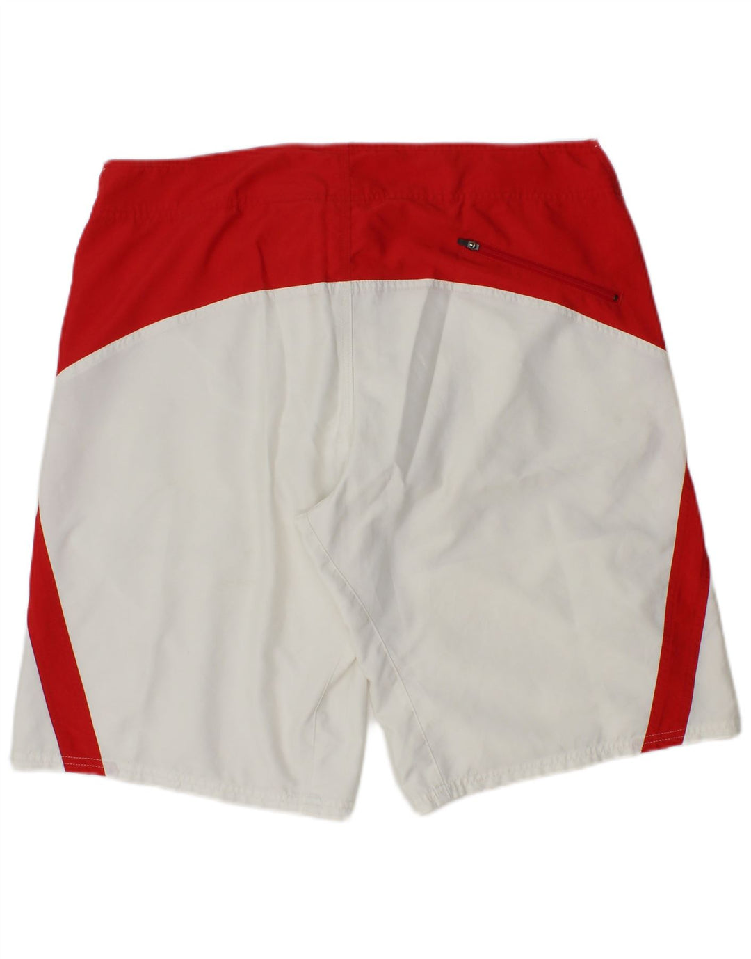 Nike Badeshorts til mænd store hvide Colourblock Polyester
