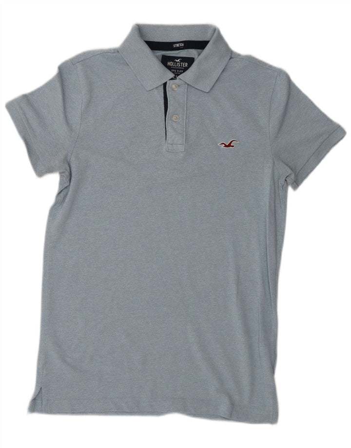 HOLLISTER Herre poloshirt Lille blå bomuld