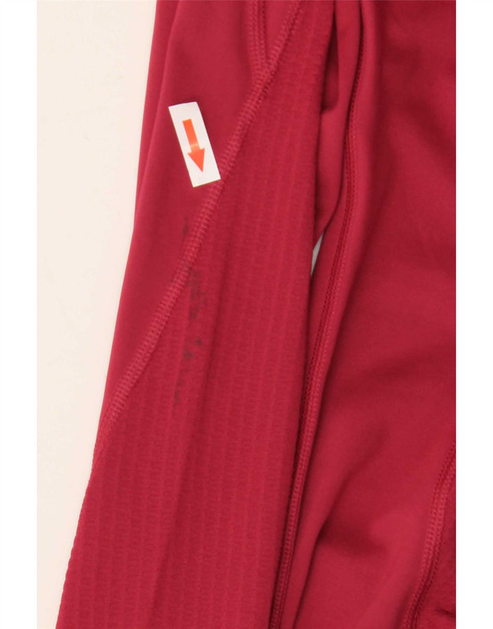 Reebok Womens Leggings UK 4 XS Rød Polyester