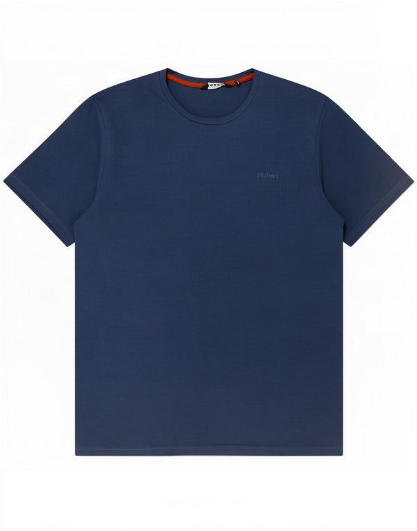 Rohan Herre T-Shirt Top Medium Navy Blue Polyester
