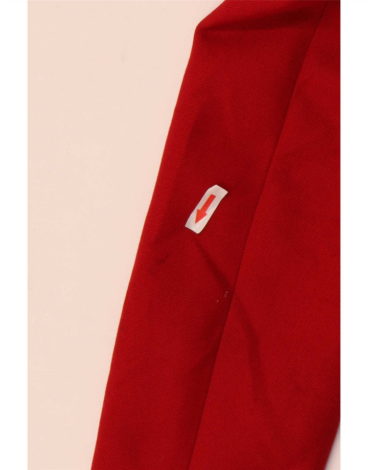 Zara Dame Dobbeltradet Blazer Jacket UK 14 Large Red