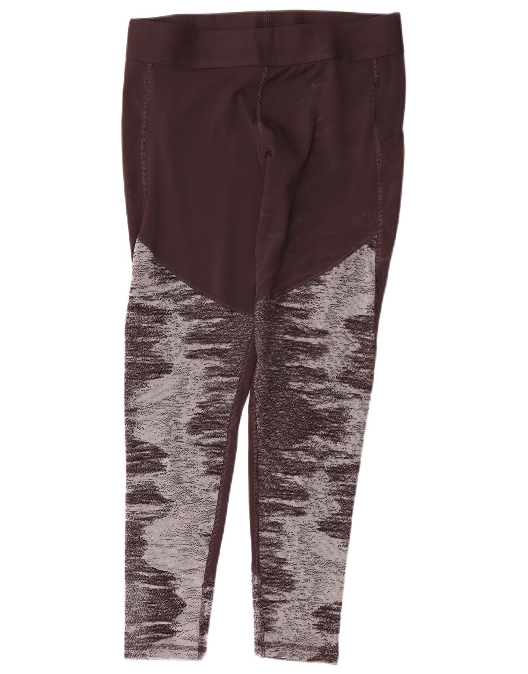 Adidas Aeroready Leggings til kvinder UK 16/18 Stor brun polyester