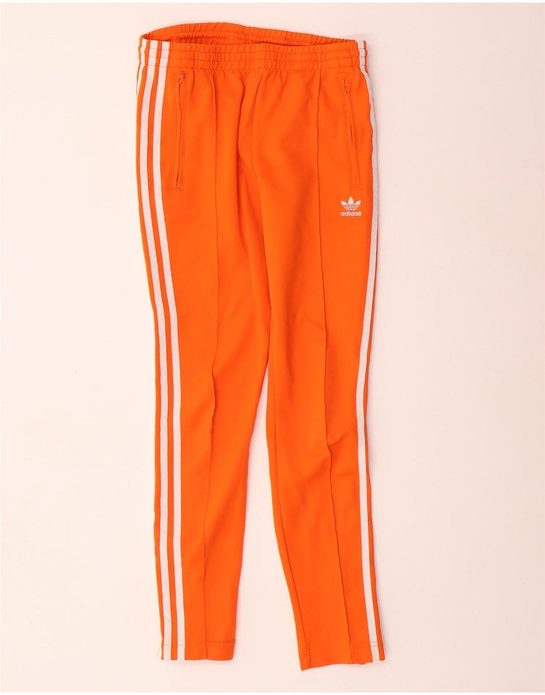 ADIDAS Træningsdragtsbukser til kvinder UK 6 XS Orange Polyester