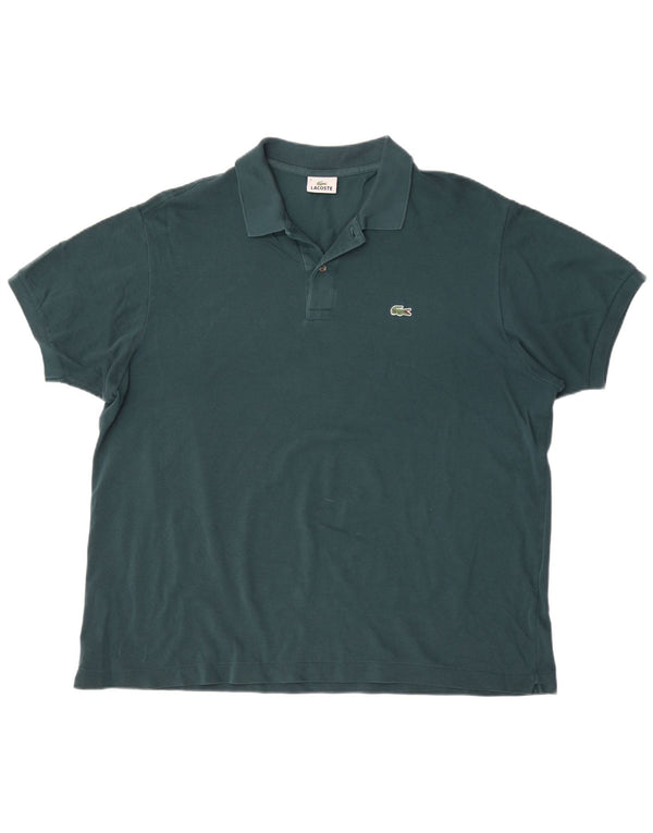 Lacoste Herre Polo Shirt Størrelse 8 3XL Grøn Bomuld