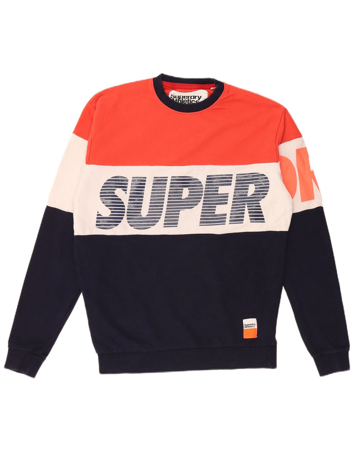 SUPERDRY Loose Fit Sweatshirt Jumper Lille flerfarvet Colourblock