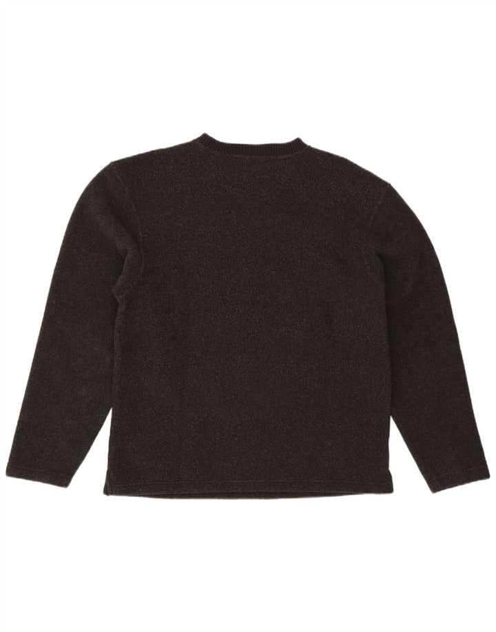 INFINITY Herre Boat Neck Jumper Sweater Medium Grå Polyester