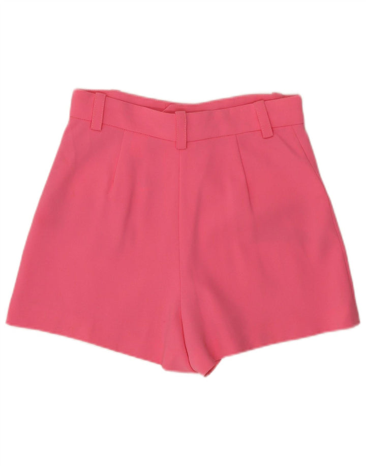 Zara Casual Shorts til kvinder Medium W28 Pink Polyester